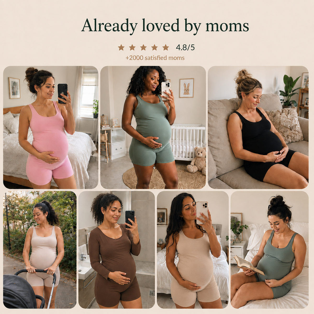 Maternity Romper